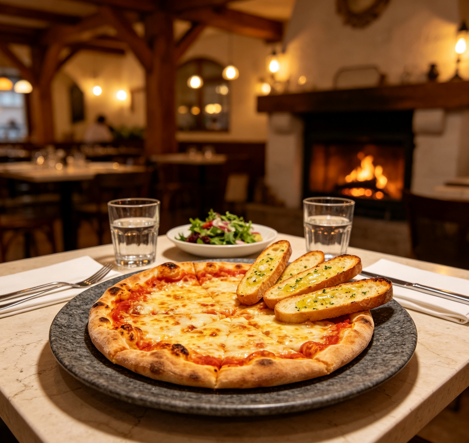 Pizza & Garlic Bread Set