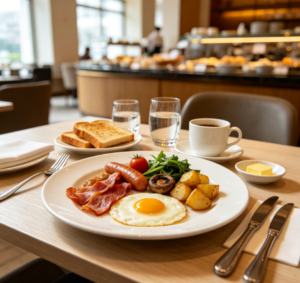 Breakfast Platter & Toast Set