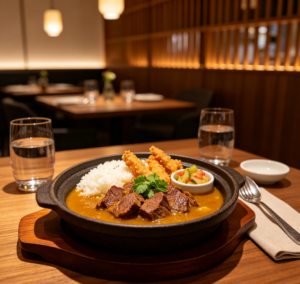 Slow-Cooked Beef Curry Set